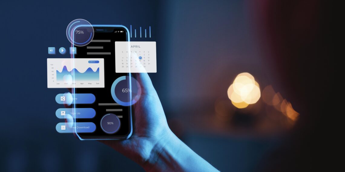 man holding a phone in his hand