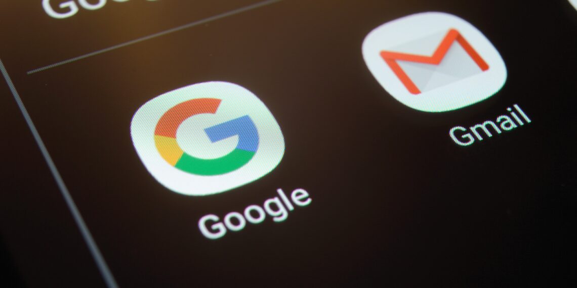 Google and Gmail icons and logos