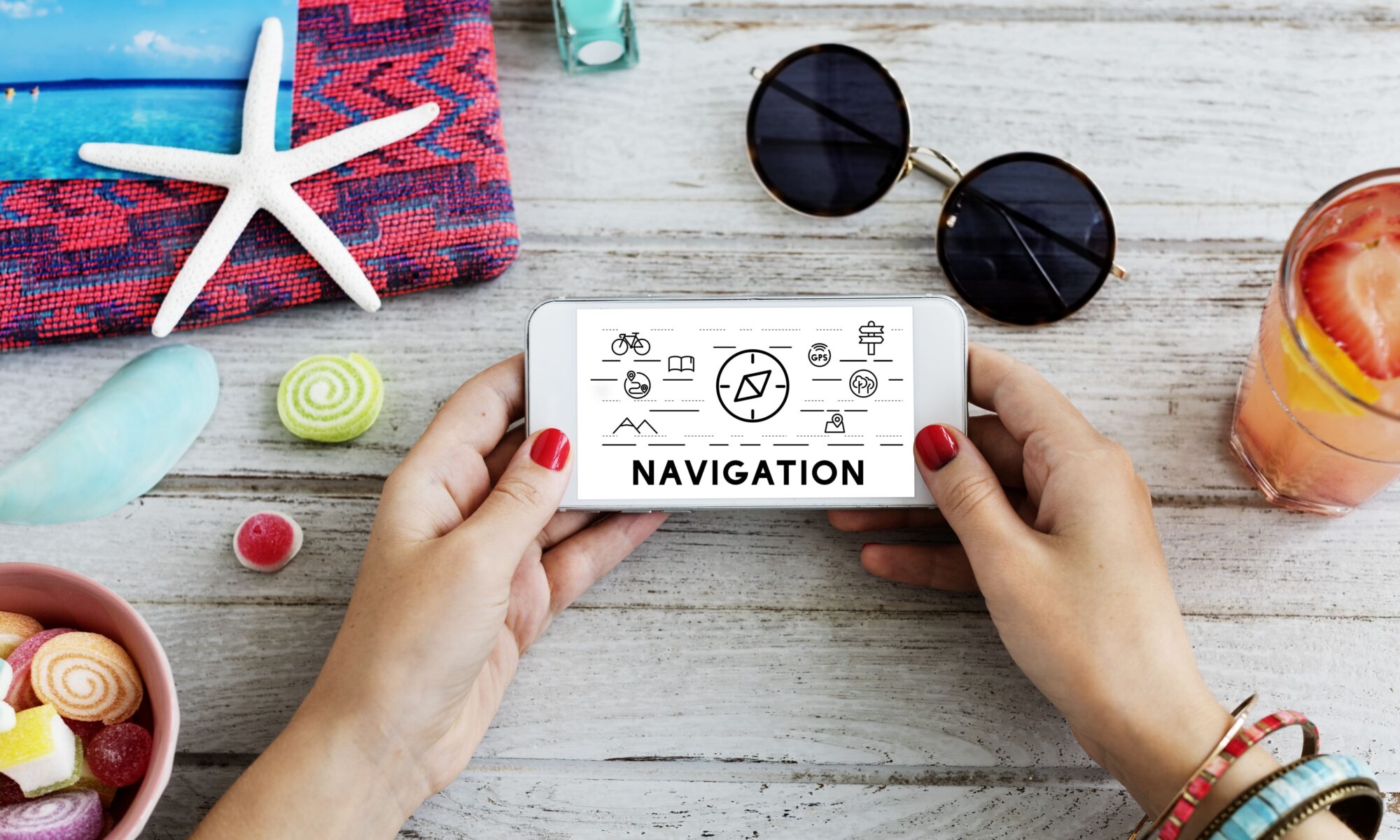 online navigation and travel accessories