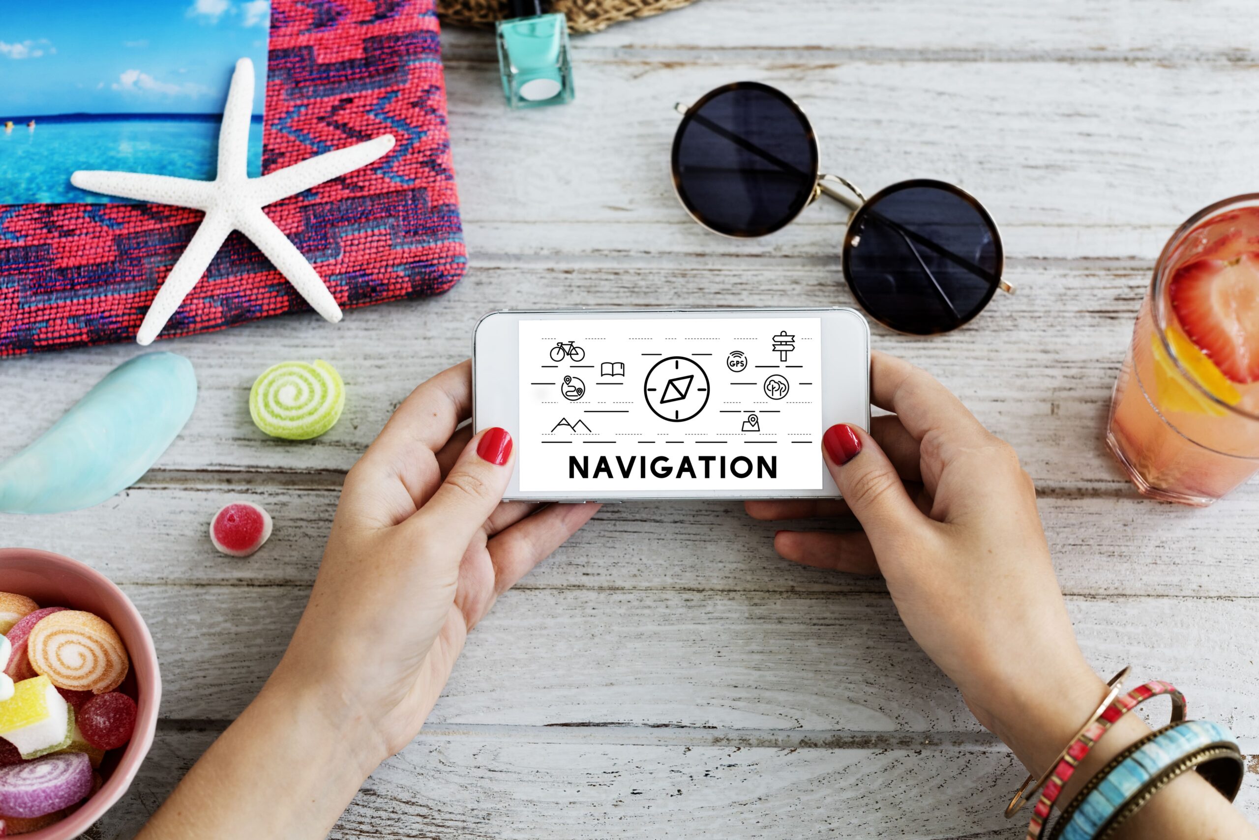 online navigation and travel accessories