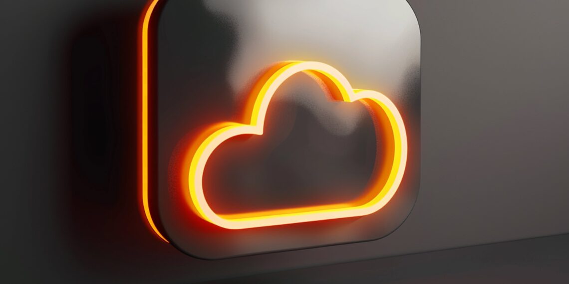 SoundCloud logo on dark background